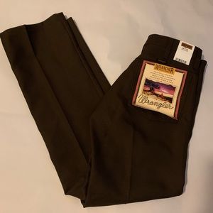 Deadstock Wrangler high waisted “wrancher boot jeans”28x30- fit like a 25